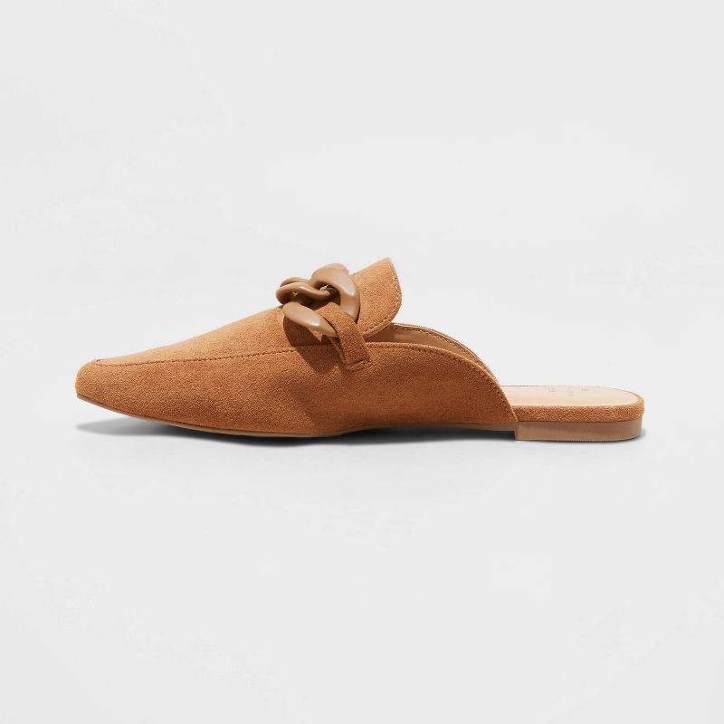 Women's Amber Slip-On Mule Flats with Memory Foam Insole - A New Day™, 3 of 12