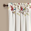 Set of 2 Neela Birds Light Filtering Window Curtain Panels - Lush Décor - image 2 of 4