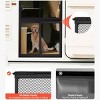 Angel Sar RV Screen Door Protector, 26.5x20 Inch Aluminum Alloy Door Grille for Pets, Easy Install Disassemble - 4 of 4