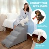 PetSafe Curved Dog Stairs – Foam Ramp for Small Pets, Non-Slip Ladder for Bed & Sofa with Waterproof Cover - 3 of 4