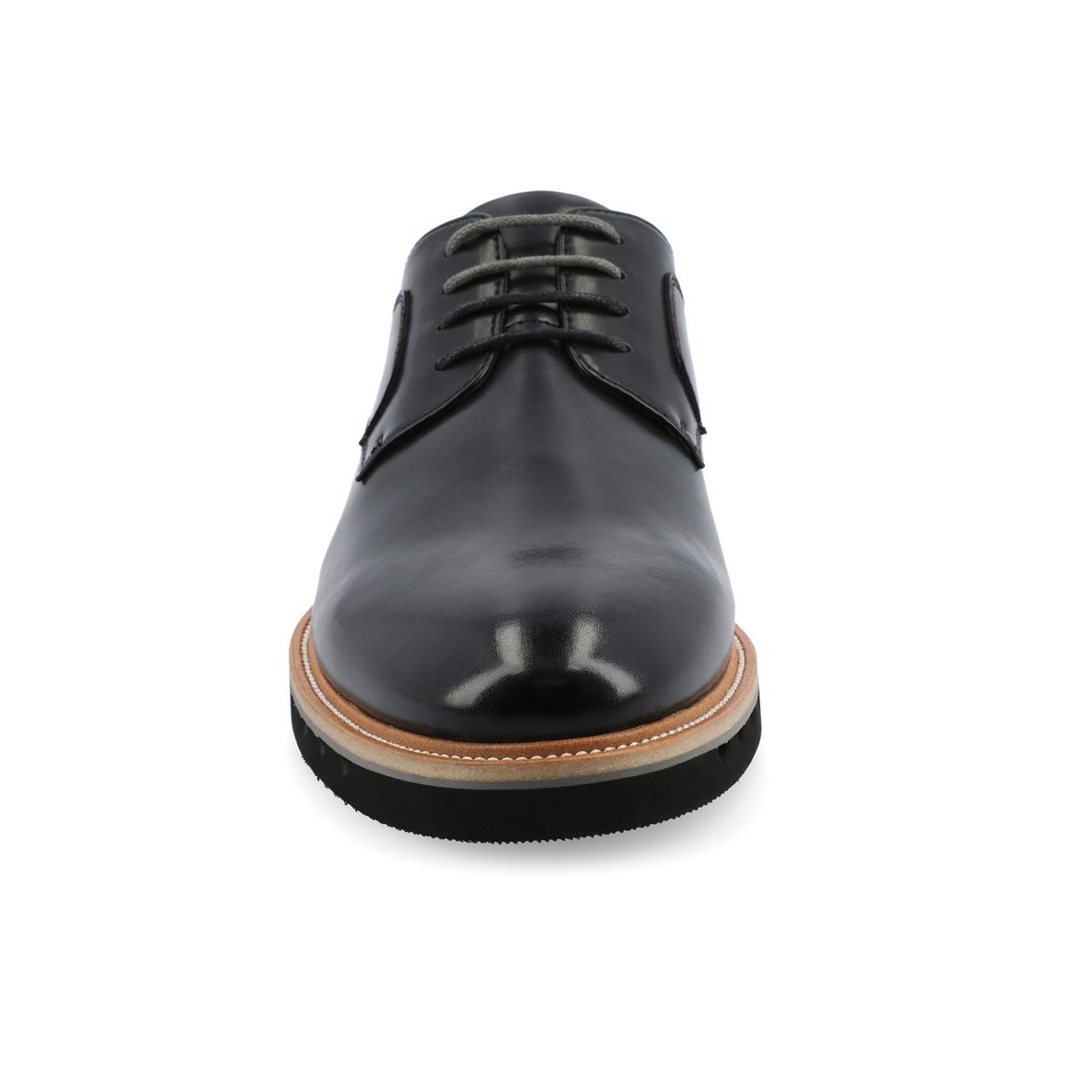 Vance Mens William Plain Toe Lace-up Derby - thumbnail 6