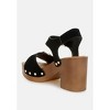 Lhasa Real Suede Leather Clog Women Sandals - 3 of 4