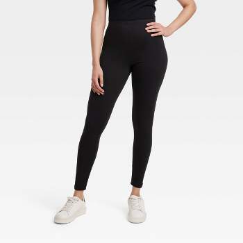 Women's High Waisted Everyday Active 7/8 Leggings - A New Day™ Black Xl :  Target