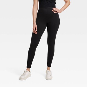 Leggings súper suaves 2 piezas para mujer - A New Day™ Negro