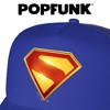 Superman 2025 New Logo Color Foam Snapback Trucker Hat Royal - 4 of 4