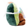 Frankford Valentine's Day Avocado Date Night Plush with Gummy Candy Hearts - 1oz - image 4 of 4