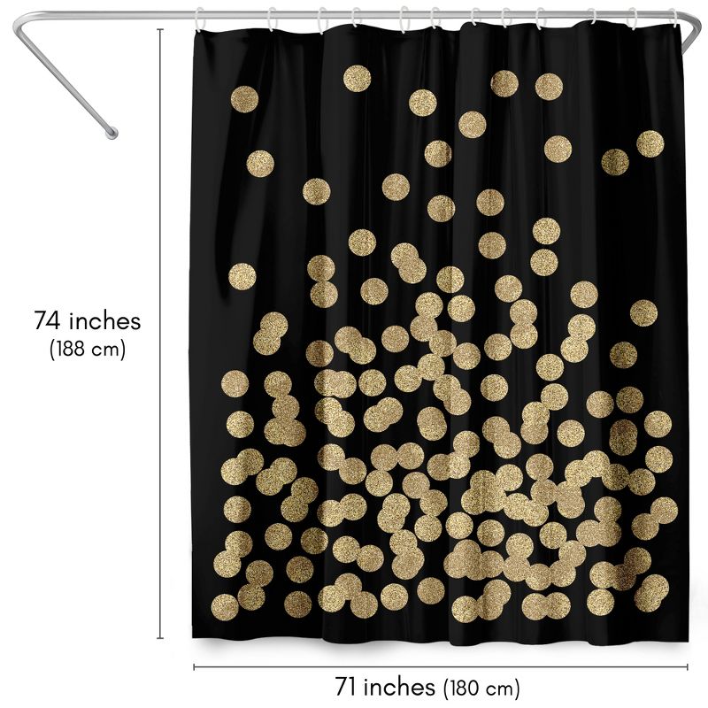 Americanflat 71" x 74" Shower Curtain Style 3 by Charlotte Winter, 3 of 8