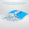 NutriChef Ice Bag Cooler Pouches - Ice Cube Holding Bag Packs with Ziplock Seal, Re-Usable & Re-Sealable (20 Bags) - image 2 of 4