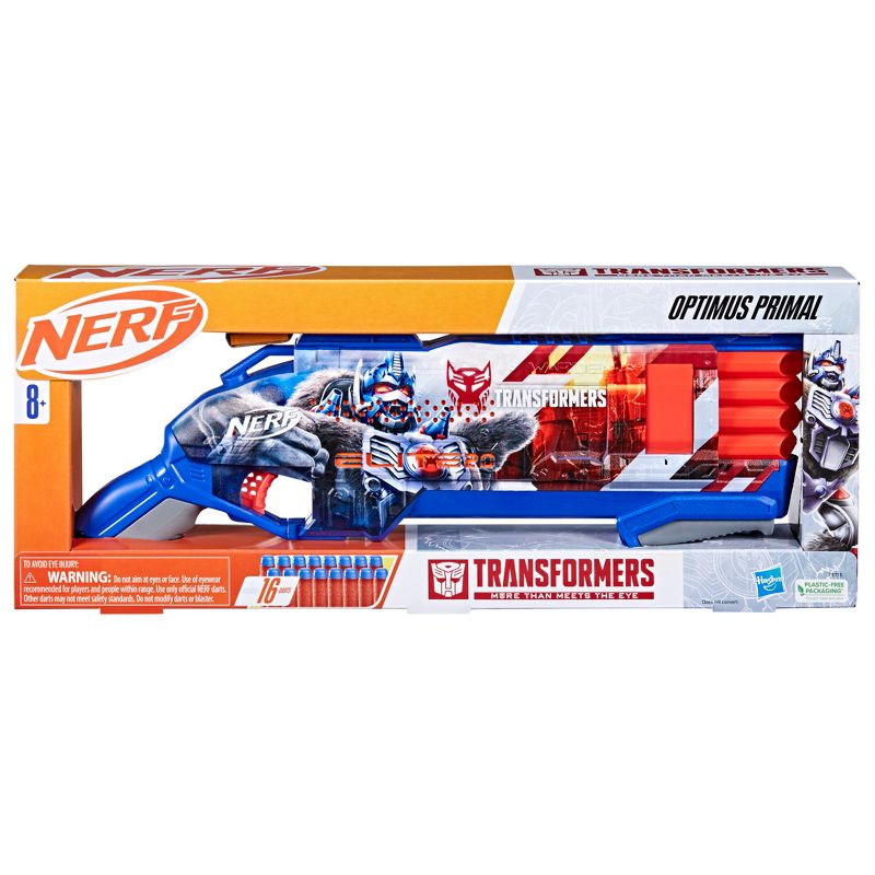 NERF Transformers Optimus Primal Dart Blaster, 2 of 5
