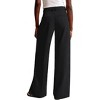 Womens Pants High Waist Wide Leg Pocket Dress Trousers Pants - 2 of 4