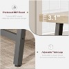 coucheta Industrial Dining Table for 6~8 People, 78.7" Long Rectangle Dining Tables with Sturdy Metal Frame, Dinner Tables for Kitchen, Dining Room - 4 of 4