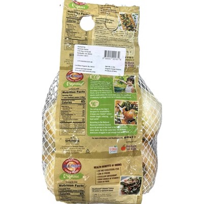 Fresh Organic Vidalia Sweet Onion – 2lbs Bag