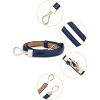 Unique Bargains Women's Metal Buckle Adjustable Thin High Waist Belt - 2 of 4