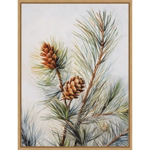 Amanti Art The Quiet Pine Forest I by The Creative Bunch Studio Canvas Art Framed - 1 of 4