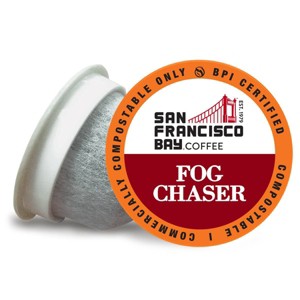 San Francisco Bay Coffee Fog Chaser Medium Roast Coffee - 80ct - 1 of 4