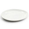 Gibson Our Table Simply White 6 Piece 8.75 Inch Organic Round Porcelain Salad Plate Set in White - 2 of 4