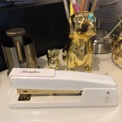 20 Sheet Capacity Stapler White/gold - Sugar Paper Essentials : Target