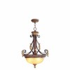 Livex Lighting Villa Verona 3 - Light Pendant in  Verona Bronze/Aged Gold Leaf - 2 of 4