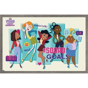 Trends International Disney The Proud Family Louder and Prouder - Squad Framed Wall Poster Prints - 1 of 4