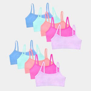 Fruit of the Loom Girls 10PK Seamless Bralette - 1 of 4