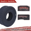 Garvee Set of 2 Towallmark 13x5-6 Lawn Mower Tires - Utility Cart Tractor Turf Tire, 4 Ply Tubeless - 2 of 4
