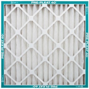 AAF Flanders Pre-Pleat 24 in. W X 24 in. H X 1 in. D Synthetic 8 MERV Pleated Air Filter 1 pk (Case of 12) - 1 of 1