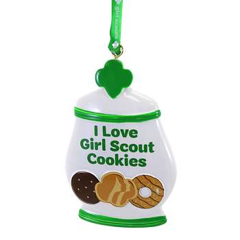4.0 Inch Girl Scout Usa Christmas Cookie Jar Tree Ornaments