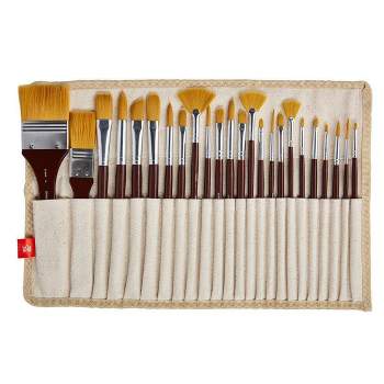 Kingart 24ct Brush Library In Canvas Wrap