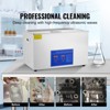 VEVOR Professional Ultrasonic Cleaner, 27.2 L Ultrasonic Jewelry Cleaner with Digital Timer & Heater, Stainless Steel Sonic Cleaner 40kHz, Silver - 3 of 4