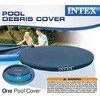 Intex 28020E 7.3 Feet Easy Set Swimming Pool Debris Vinyl Cover Tarp, Blue - 4 of 4