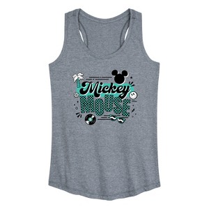 Women's - Disney - Mickey & Friends Graphic Racerback Tank - 1 of 4