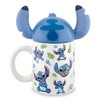 Silver Buffalo Disney Lilo & Stitch Ceramic Mug With Sculpted Topper | Holds 18 Ounces - 3 of 4
