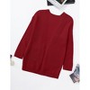 Girls Long Sleeve Cardigan Sweaters Open Front Cable Knit Chunky Cardigans Kids Oversized Cute Outerwear Coat - 3 of 3