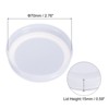 Unique Bargains Wide Mouth Leakproof Reusable Kitchen Mason Jar Lids 16 Pcs - 2 of 4