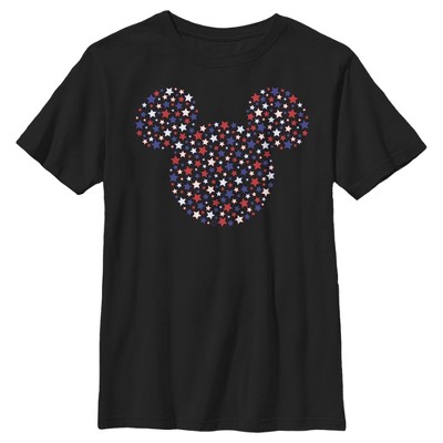Boy's Disney Mickey and Friends Starry Silhouette T-Shirt