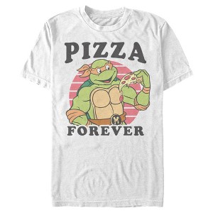 Men's Teenage Mutant Ninja Turtles Pizza Forever T-Shirt - 1 of 4