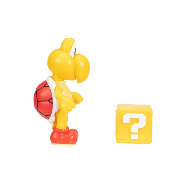 Nintendo Super Mario Red Koopa Troopa with Question Block Action Figure, 5 of 8