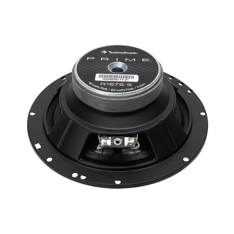 Rockford Fosgate R1675-S 6.75” 2-Way System- 40 Watts Rms, 80 Watts Peak, Grilles Included, 4 of 8