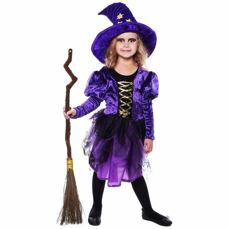 Skeleteen Witch Broomstick Costume Accessory - Brown, 4 of 5