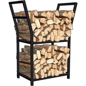 attop 2 Tier Firewood Holder for Fireplace - 1 of 3