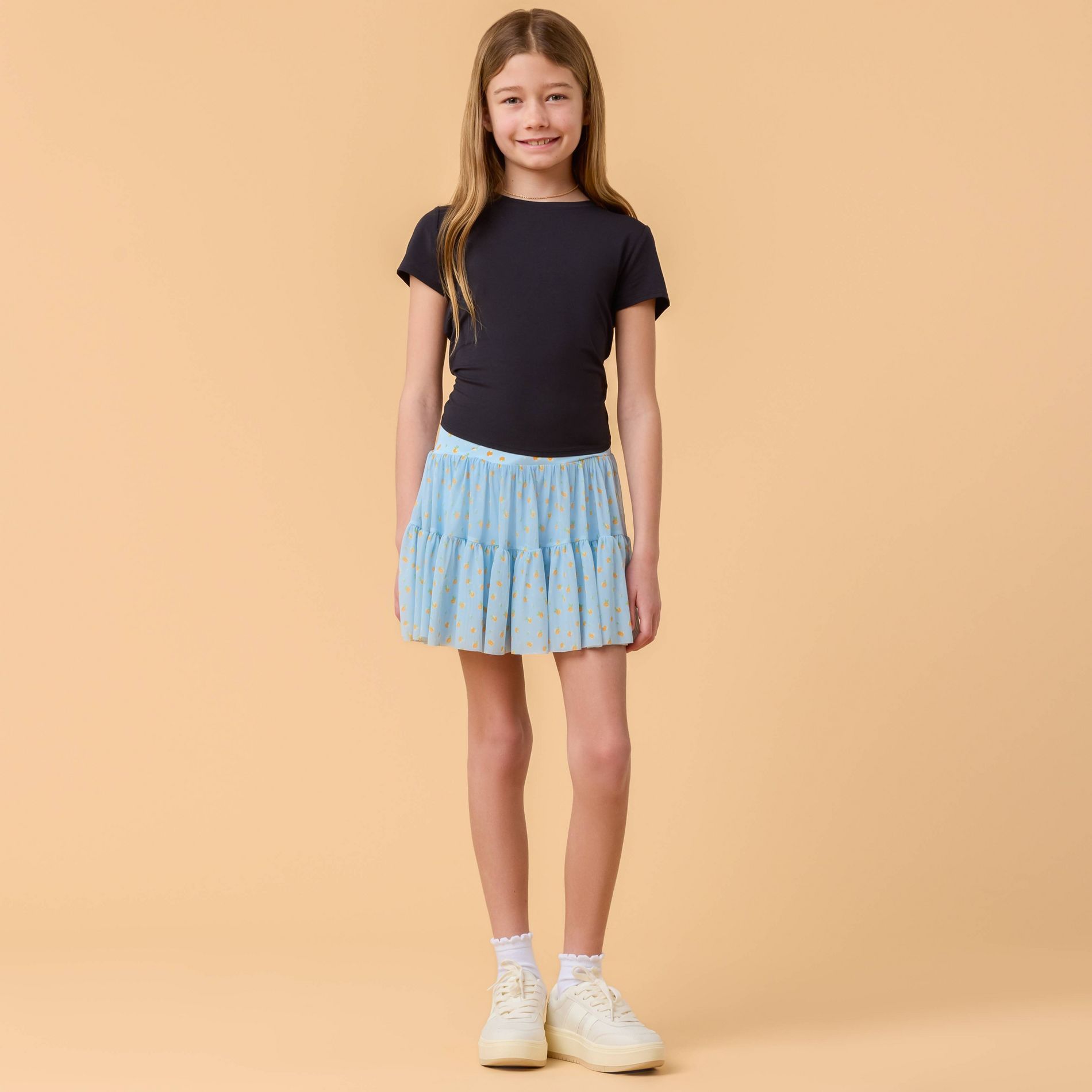 Blogilates Girls' Mommy & Me Bow Back T-Shirt