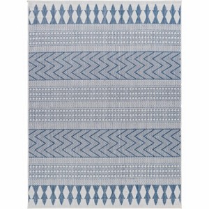 Hauteloom Asif Blue & Gray Area Rug - 1 of 4