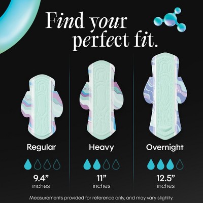 Kotex BioCare Ultra-Thin Heavy Absorbency Pads with Wings - 24ct