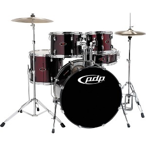 PDP by DW Z5 5-Piece Drum Set with Cymbals Black Cherry - 1 of 2
