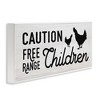 Stupell Industries Caution Free Range Children, 30" x 13" - 3 of 4