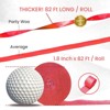 PartyWoo Crepe Paper Streamers Pink Light Hot Red White 6 Rolls 492 ft 1.8 Inch x 82 Ft Rolls - 4 of 4