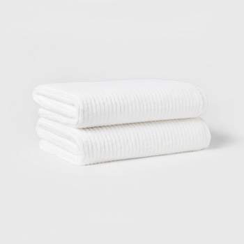 Cannon 4-Piece Plum Cotton Quick Dry Bath Towel Set (Shear Bliss) in the Bathroom  Towels department at