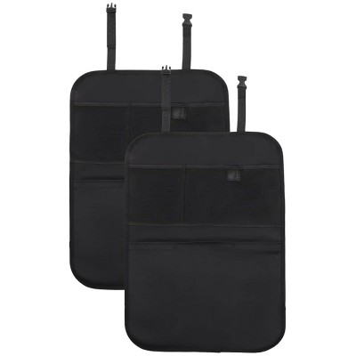 Image of Enovoe Back Seat Protectors for Vehicles -Pack of 2,Black
