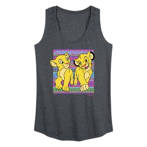 Women's - Disney - The Lion King Graphic Racerback Tank - 1 of 4