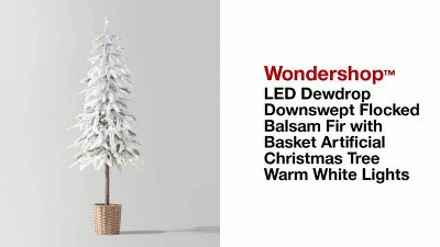 Newest Wondershop 6ft prelit downswept alpine with dew drop led lights